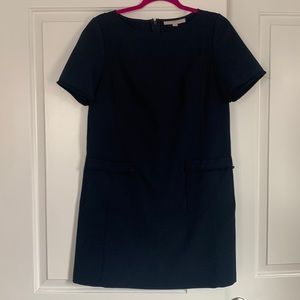 Loft Pocket Dress Navy